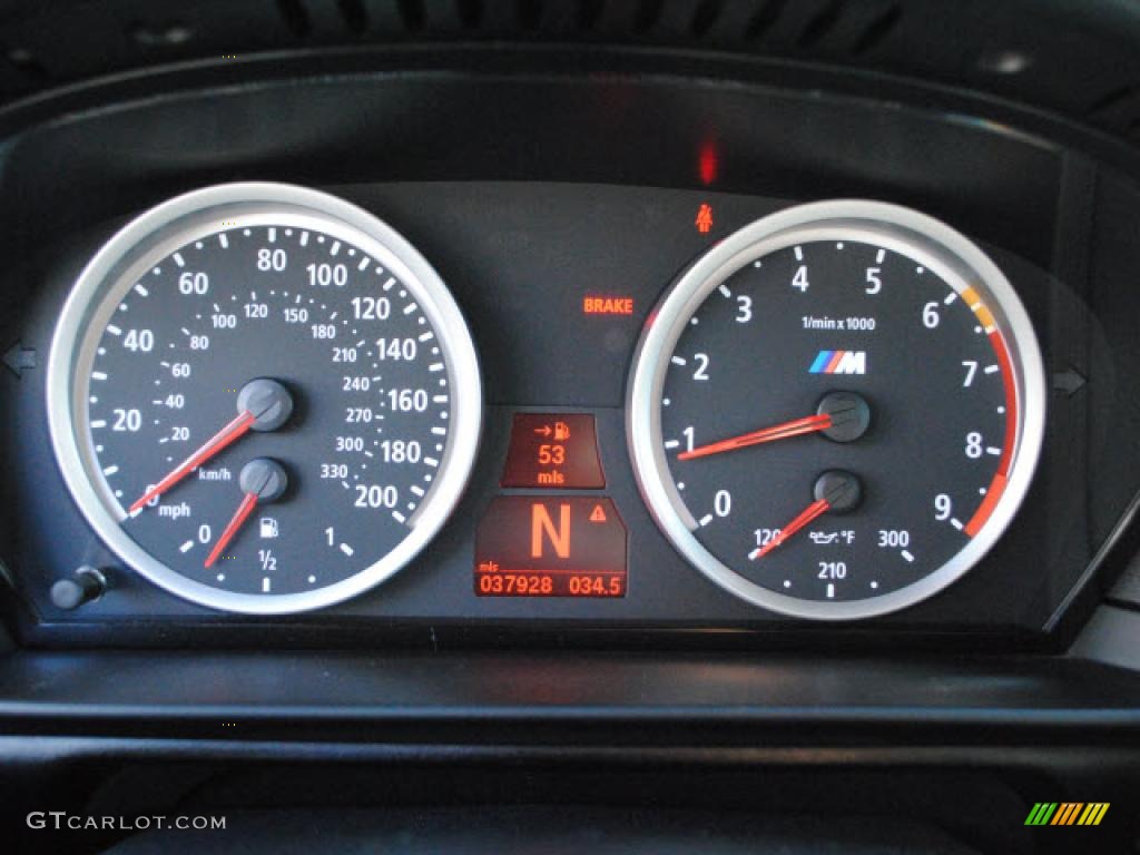 2008 BMW M5 Sedan Gauges Photo #41684973
