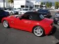 2007 Imola Red BMW M Roadster  photo #9