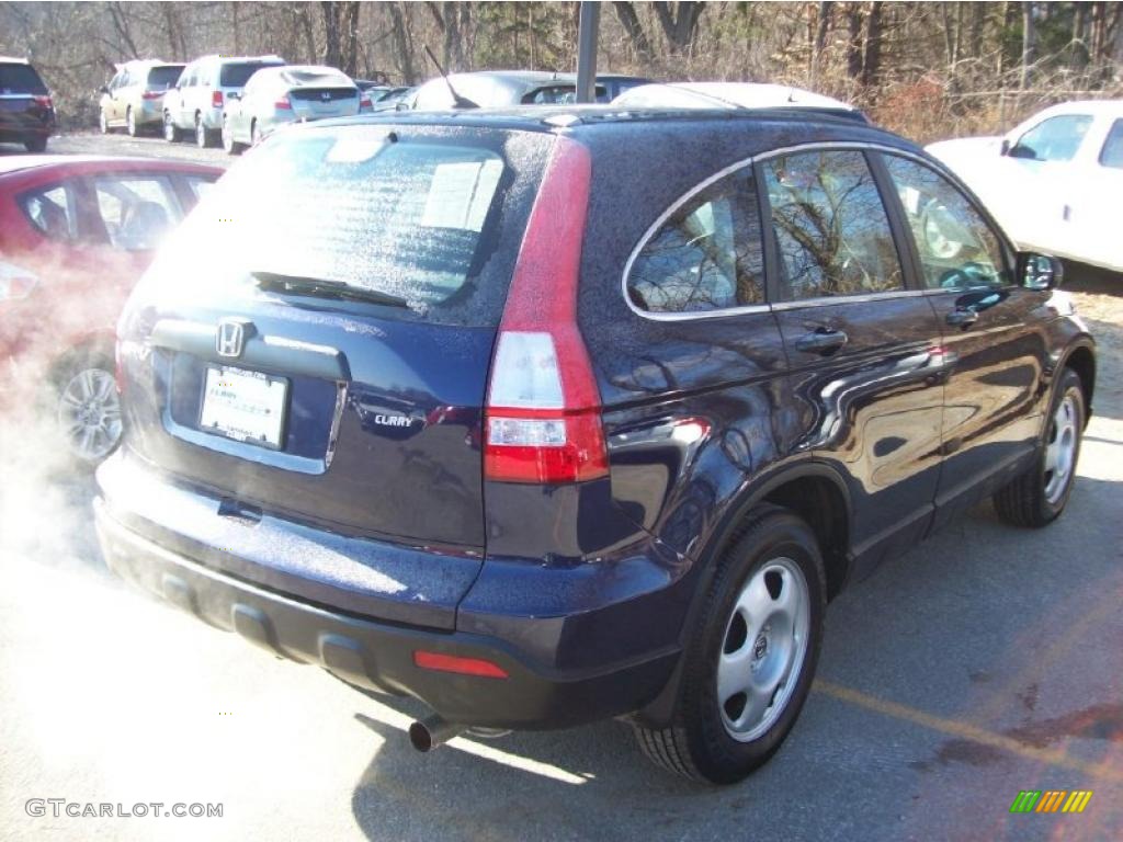 2008 CR-V LX 4WD - Royal Blue Pearl / Black photo #20