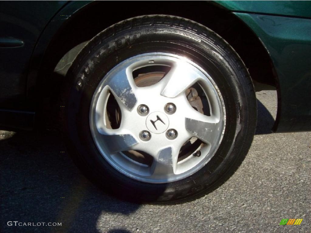 1999 Accord EX Sedan - Dark Emerald Pearl / Ivory photo #10