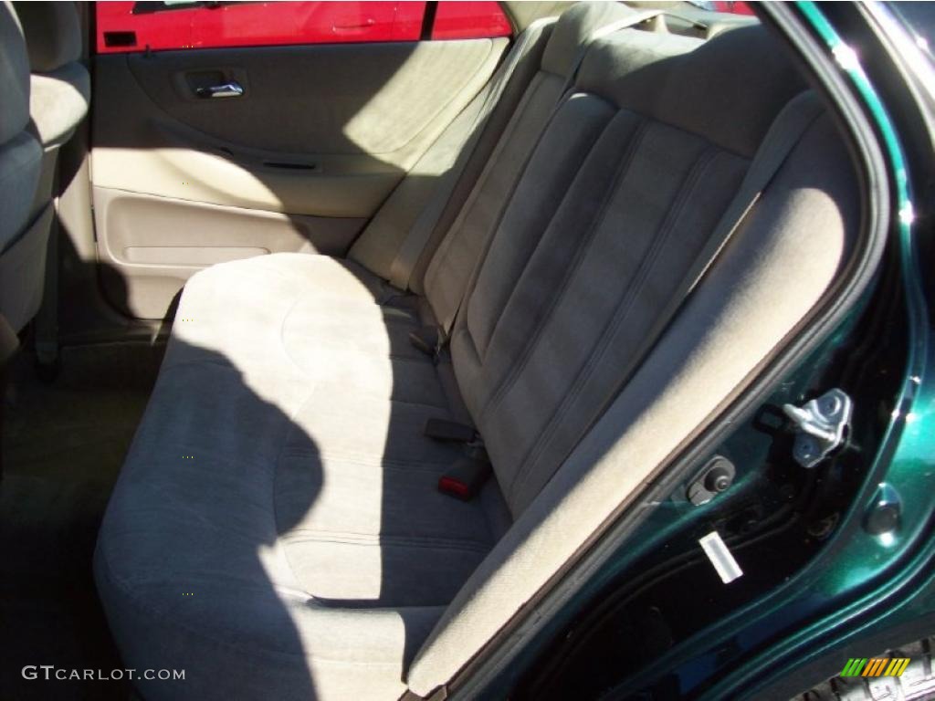 1999 Accord EX Sedan - Dark Emerald Pearl / Ivory photo #13