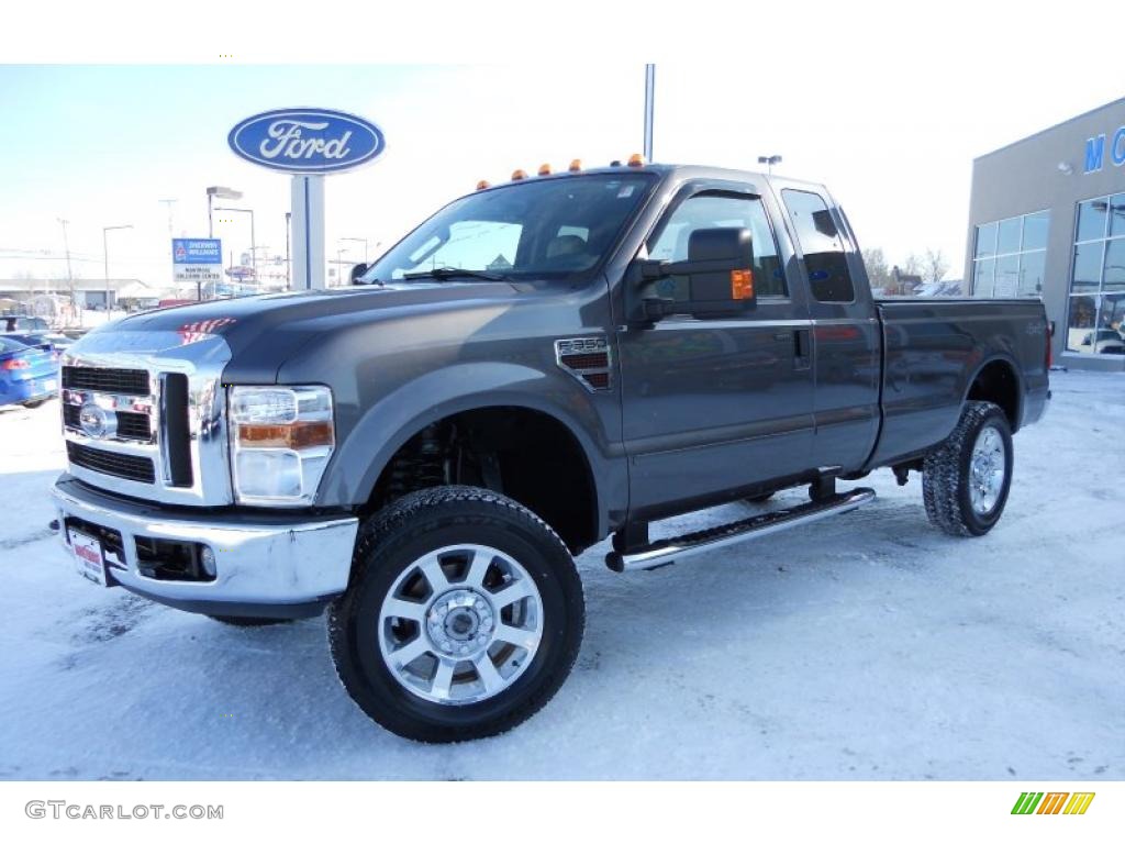 Dark Shadow Grey Metallic Ford F350 Super Duty