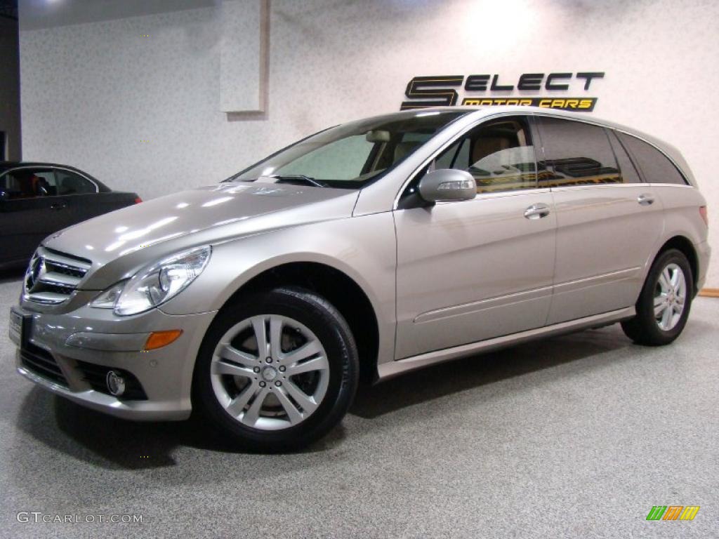 2008 R 350 4Matic - Pewter Metallic / Macadamia photo #1