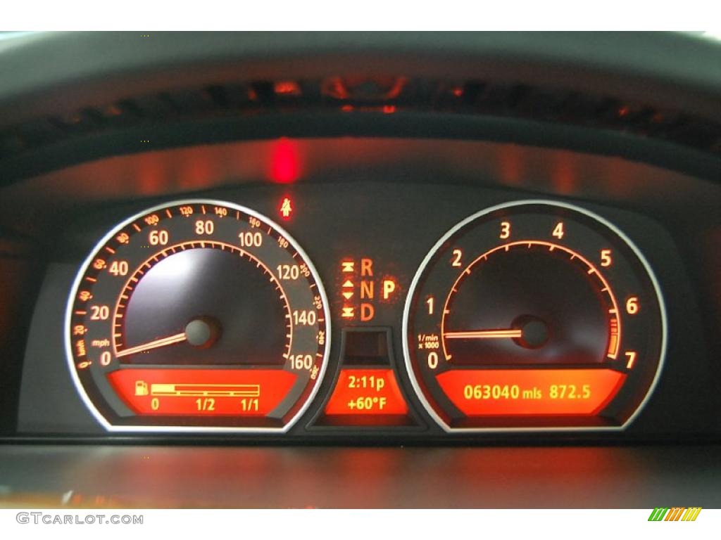 2004 BMW 7 Series 745Li Sedan Gauges Photo #41687473
