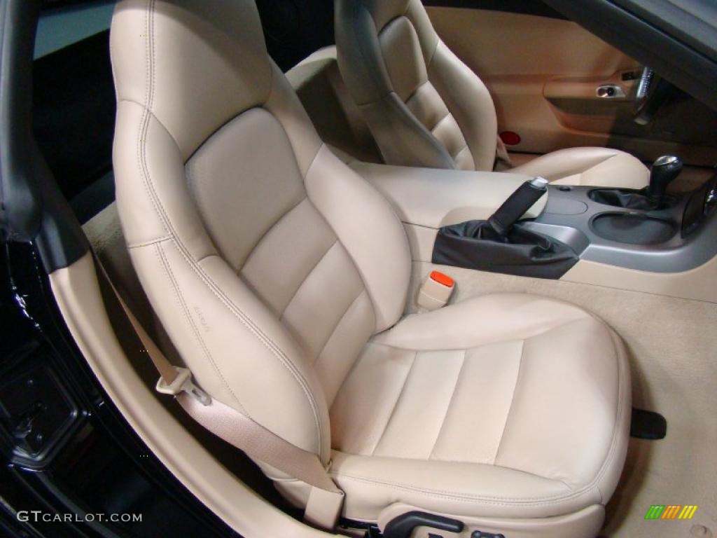 2007 Corvette Coupe - Black / Cashmere photo #11
