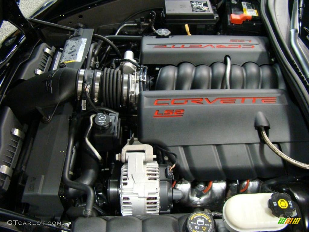 2007 Corvette Coupe - Black / Cashmere photo #15
