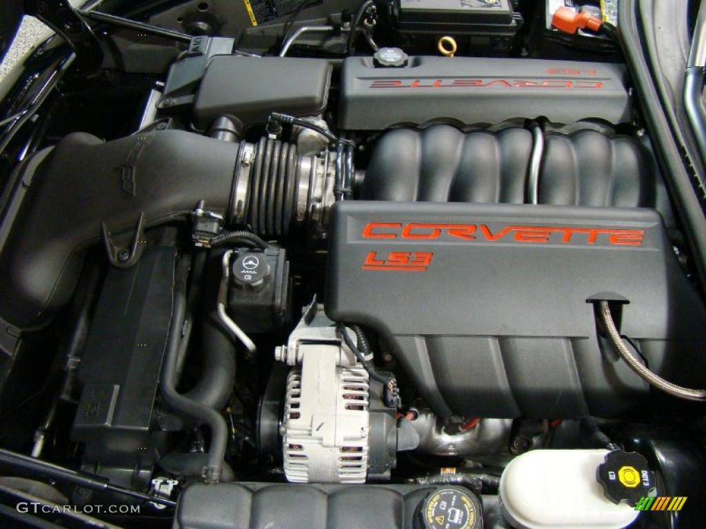 2008 Chevrolet Corvette Convertible 6.2 Liter OHV 16-Valve LS3 V8 Engine Photo #41687745