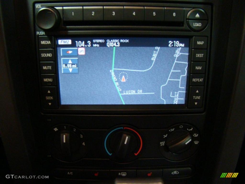 2007 Ford Mustang GT Premium Convertible Navigation Photos