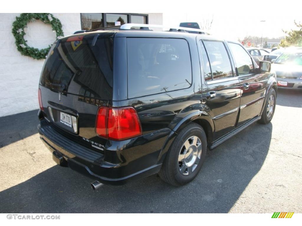 2006 Navigator Ultimate 4x4 - Black / Camel photo #4