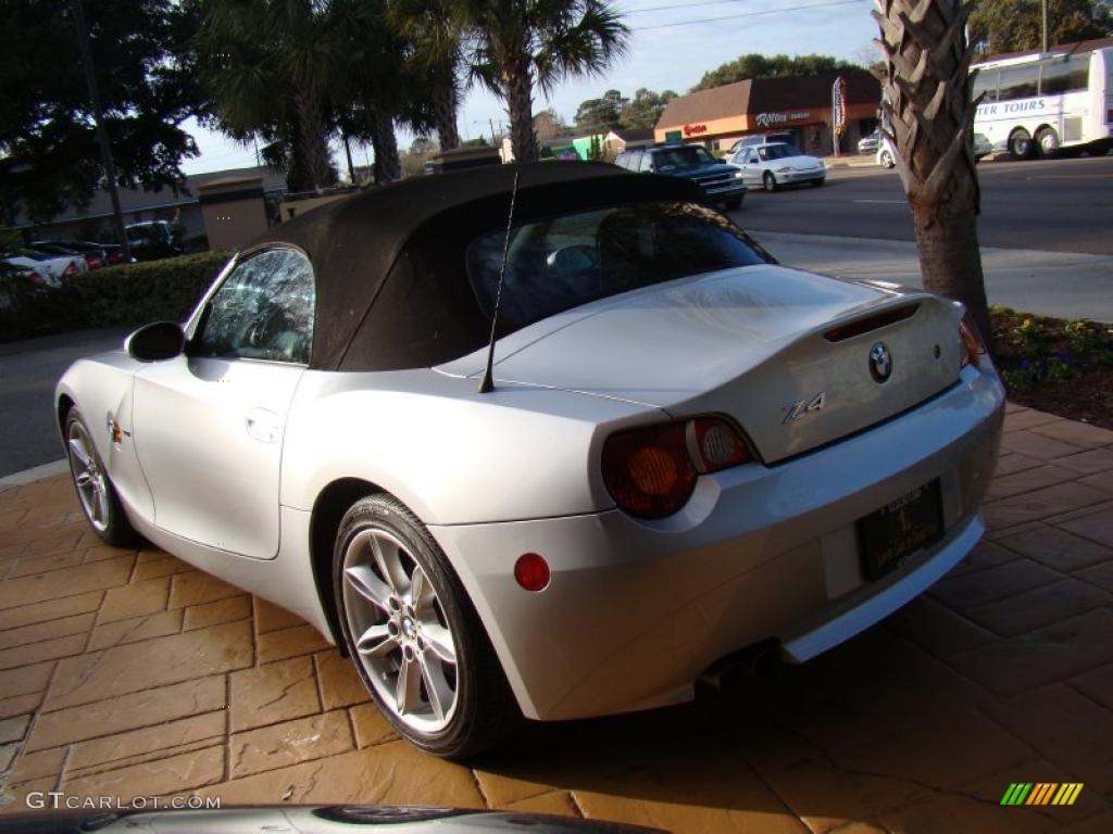Titanium Silver Metallic 2003 BMW Z4 3.0i Roadster Exterior Photo #41688461
