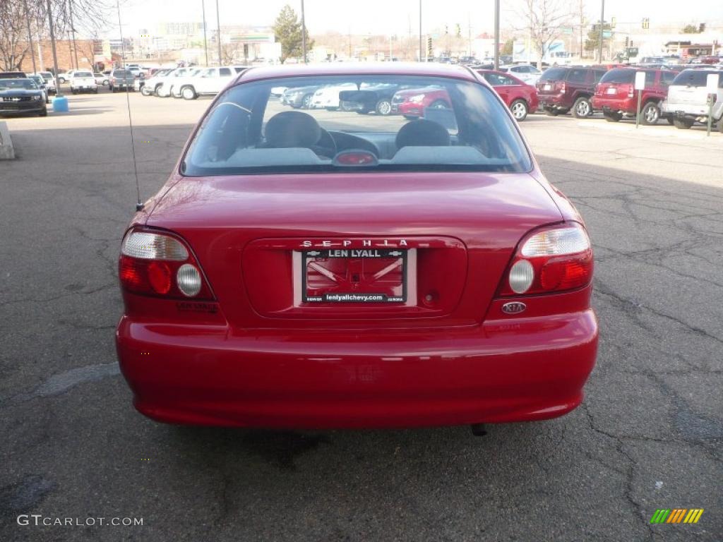 2000 Sephia  - Classic Red / Gray photo #5