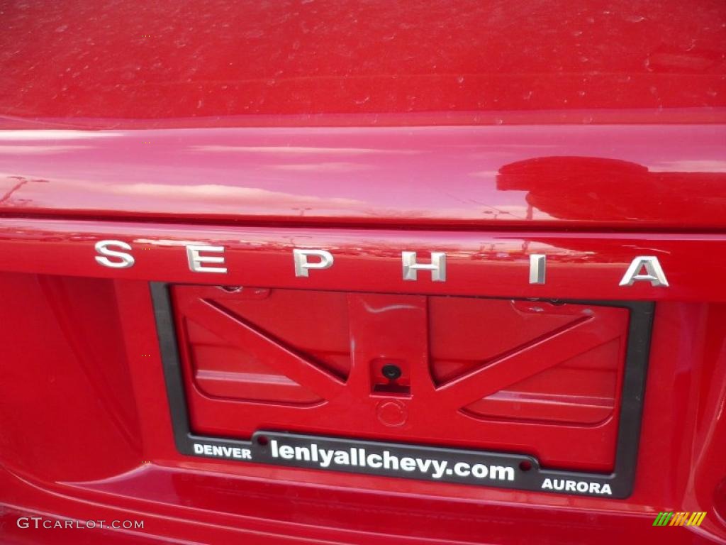 2000 Sephia  - Classic Red / Gray photo #11