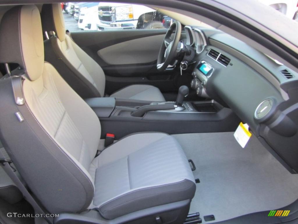 Gray Interior 2011 Chevrolet Camaro LS Coupe Photo #41689461