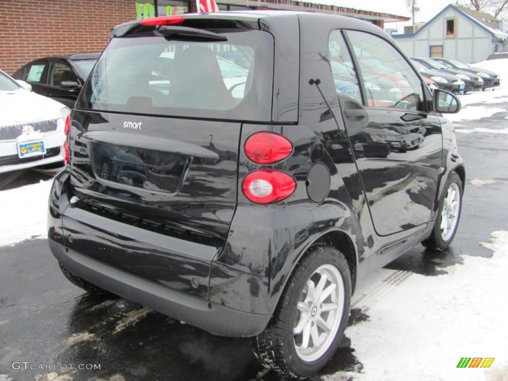 Deep Black 2008 Smart fortwo passion coupe Exterior Photo #41690393