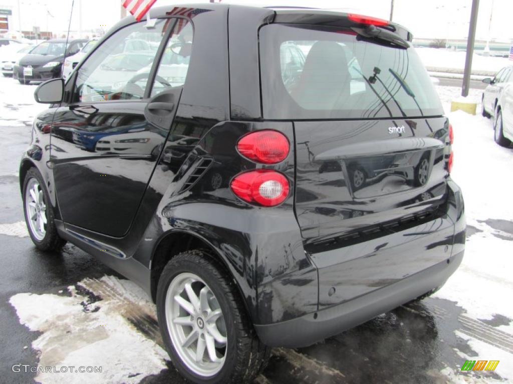Deep Black 2008 Smart fortwo passion coupe Exterior Photo #41690557