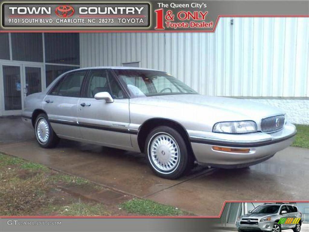 1999 LeSabre Custom Sedan - Sterling Silver Metallic / Medium Gray photo #1