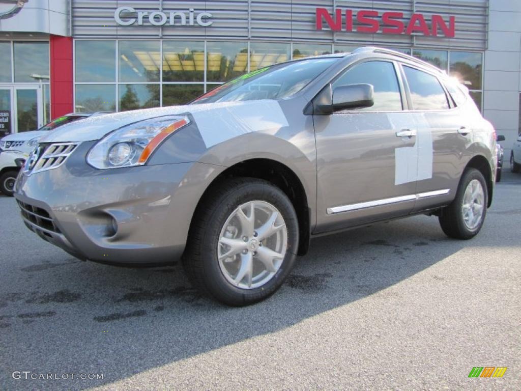 2011 Rogue SV - Platinum Graphite / Black photo #1