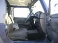 Dark Slate Gray 2005 Jeep Wrangler Sport 4x4 Right Hand Drive Interior Color