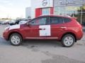 2011 Cayenne Red Nissan Rogue SV  photo #2