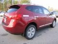 2011 Cayenne Red Nissan Rogue SV  photo #5