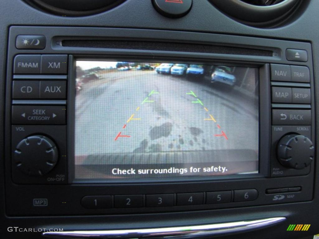 2011 Rogue SV - Cayenne Red / Black photo #14