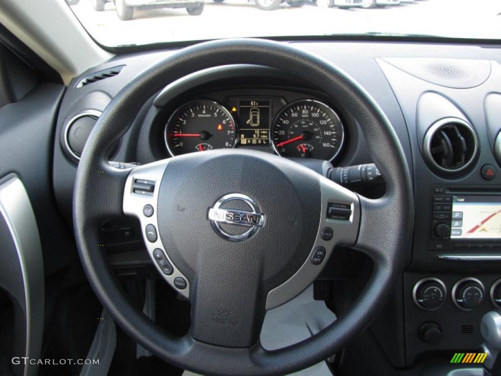 2011 Rogue SV - Silver Ice Metallic / Black photo #11