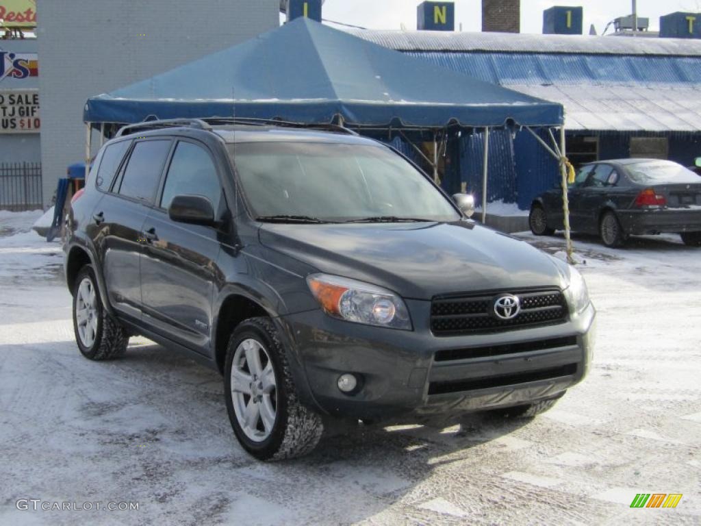 2006 RAV4 Sport 4WD - Flint Gray Mica / Dark Charcoal photo #1