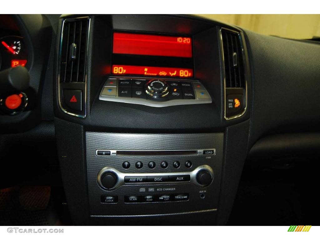 2010 Maxima 3.5 SV Sport - Winter Frost White / Charcoal photo #23