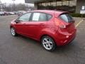 Red Candy Metallic 2011 Ford Fiesta SES Hatchback Exterior