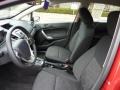Charcoal Black/Blue Cloth Interior Photo for 2011 Ford Fiesta #41695661