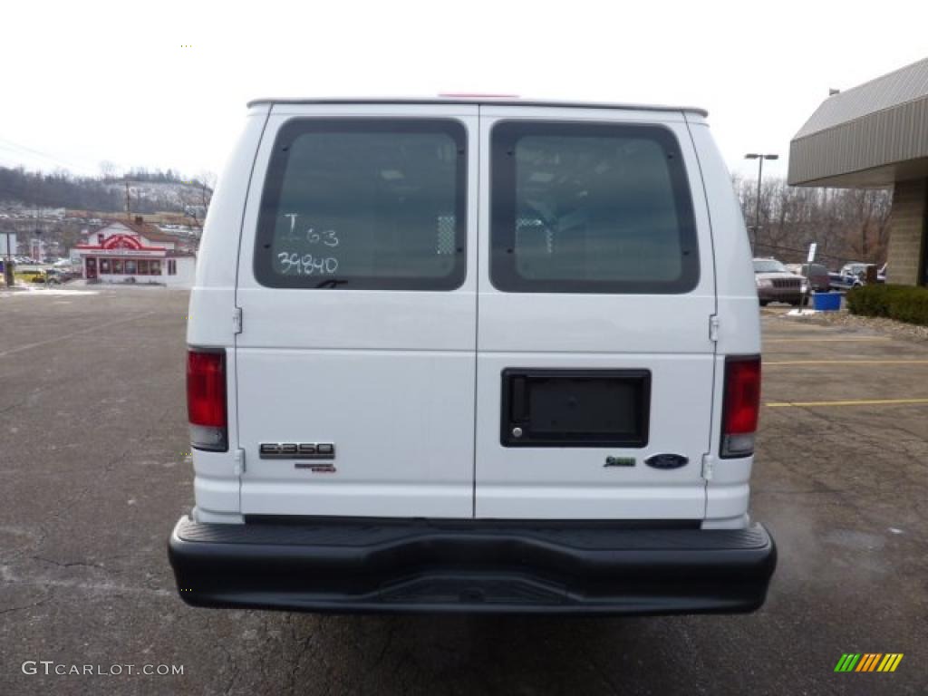 2011 E Series Van E350 XL Extended Utility - Oxford White / Medium Flint photo #3