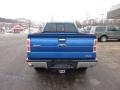 2011 Blue Flame Metallic Ford F150 XLT SuperCab 4x4  photo #3