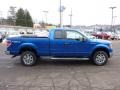 2011 Blue Flame Metallic Ford F150 XLT SuperCab 4x4  photo #5