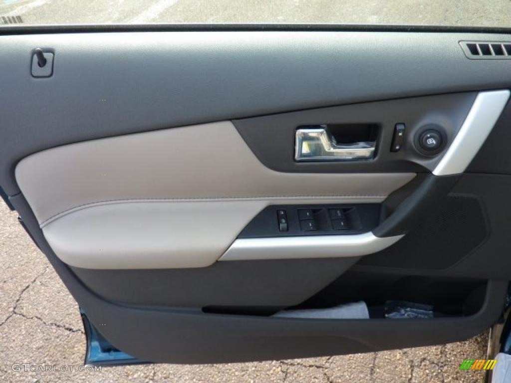 2011 Edge SEL AWD - Mediterranean Blue Metallic / Medium Light Stone photo #12