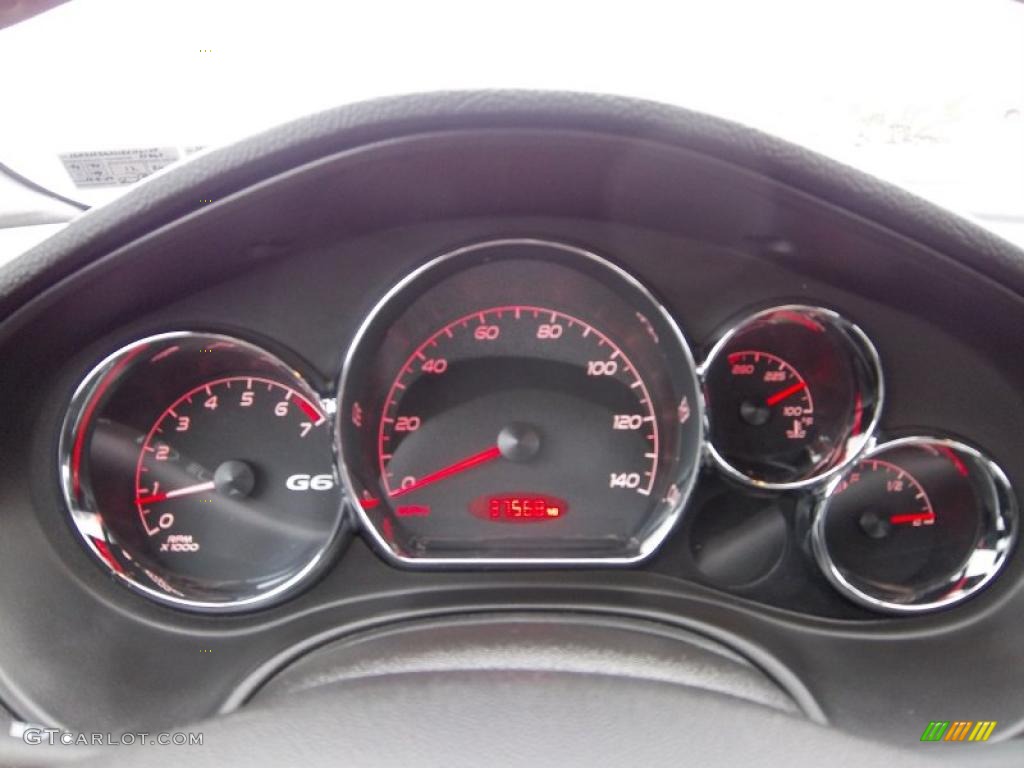 2008 G6 GT Convertible - Performance Red Metallic / Ebony Black photo #26