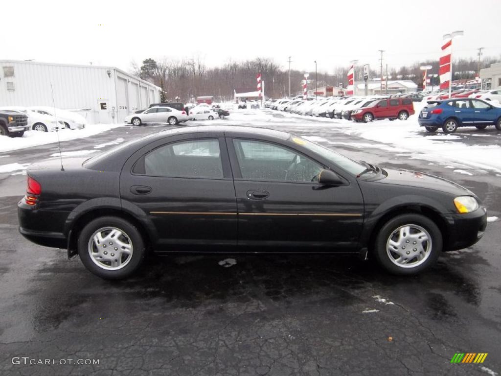 Brilliant Black Crystal Pearl 2003 Dodge Stratus SE Sedan Exterior Photo #41696541