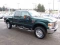 2008 Forest Green Metallic Ford F350 Super Duty Lariat Crew Cab 4x4  photo #6