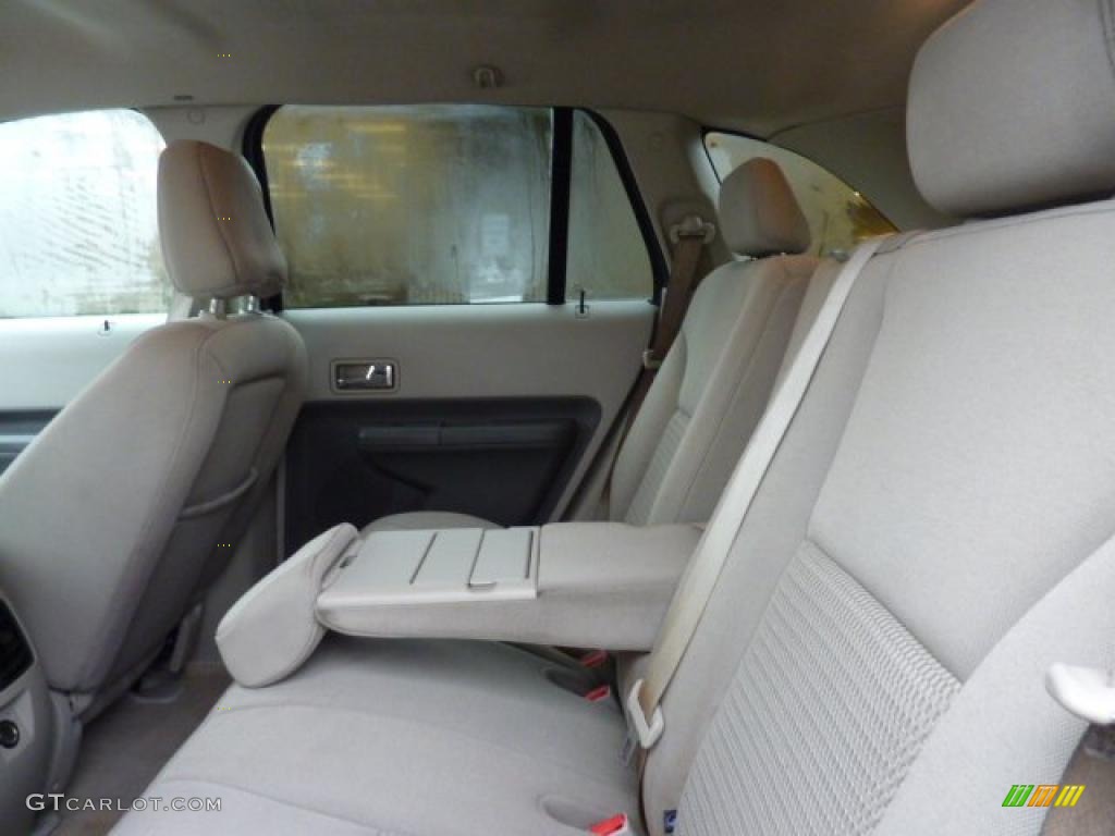 2007 Edge SE AWD - Carbon Metallic / Medium Light Stone photo #13