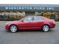 Redfire Metallic 2007 Ford Fusion SEL V6 AWD