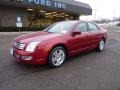 Redfire Metallic - Fusion SEL V6 AWD Photo No. 8