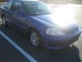 1999 Electron Blue Pearl Honda Civic Si Coupe  photo #3