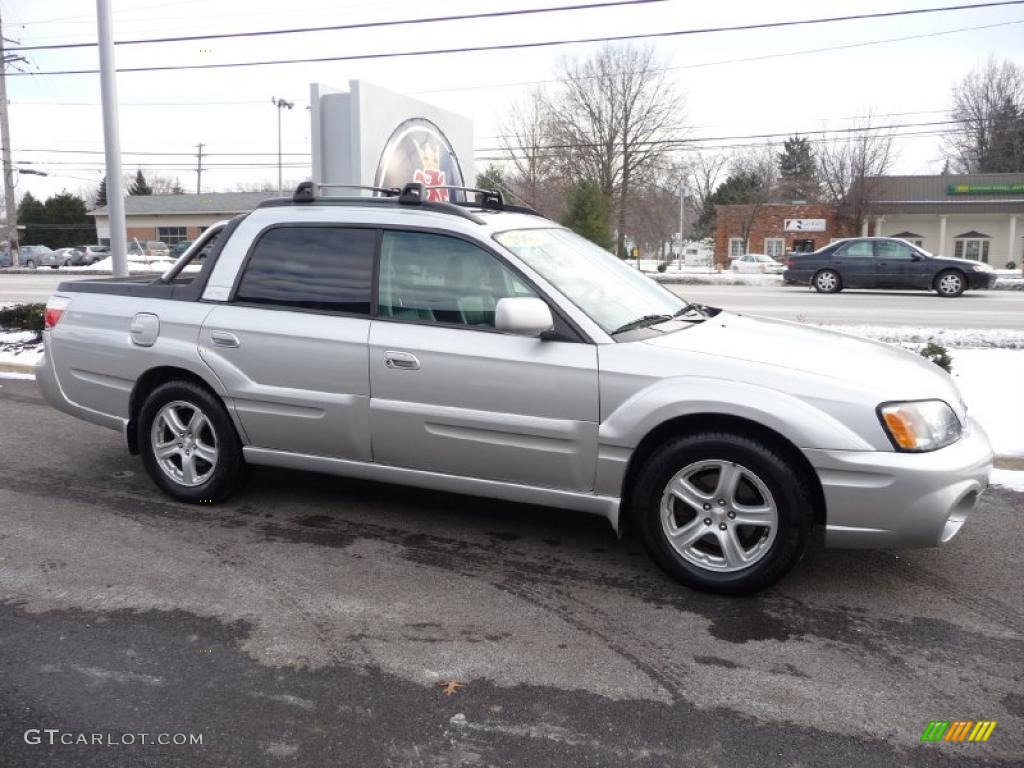 Silver Stone Metallic 2003 Subaru Baja Standard Baja Model Exterior Photo #41699187