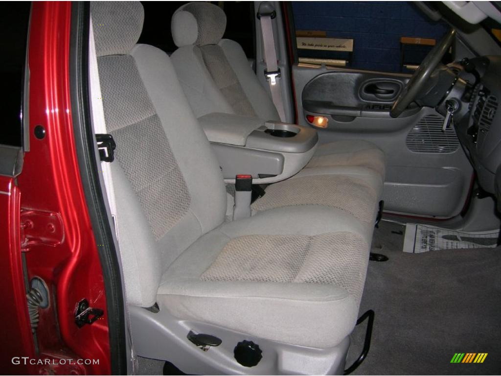2002 F150 XLT SuperCrew - Toreador Red Metallic / Medium Graphite photo #6