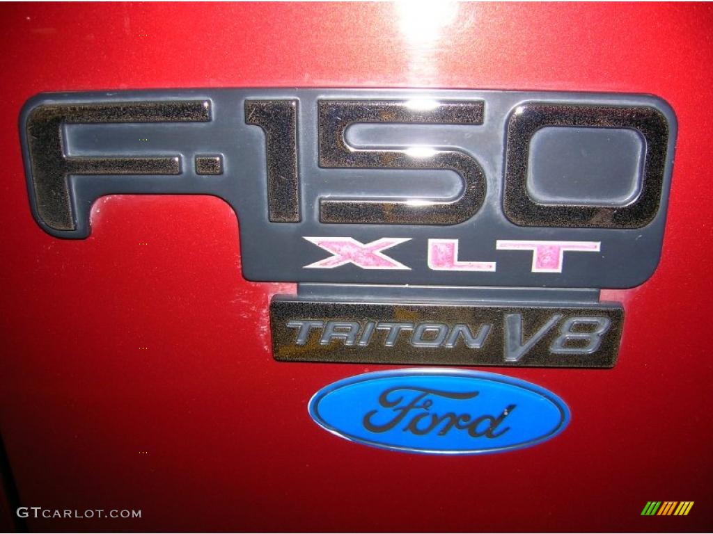 2002 F150 XLT SuperCrew - Toreador Red Metallic / Medium Graphite photo #11