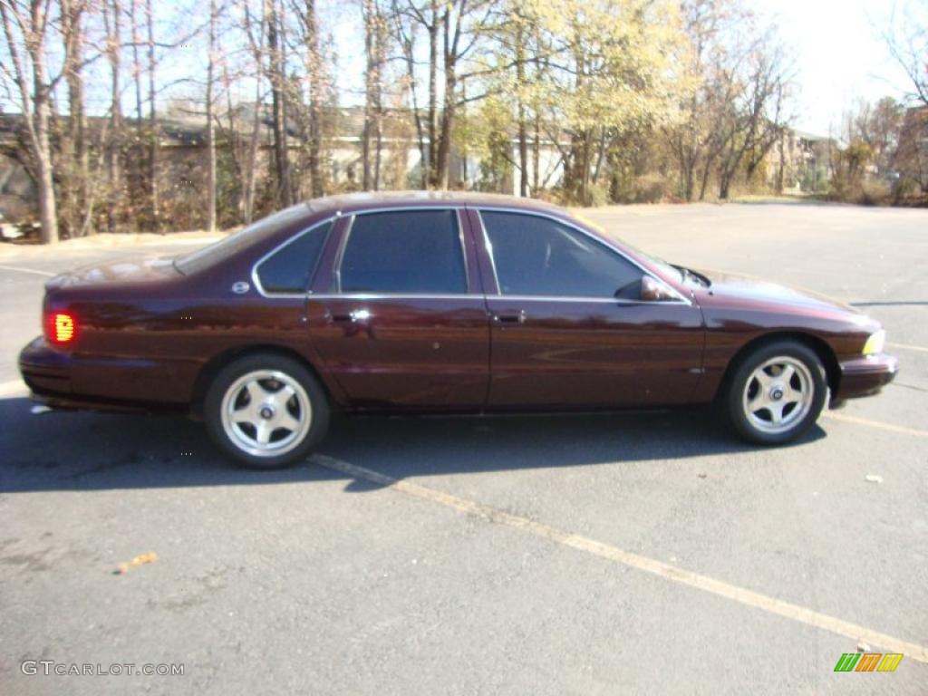 Dark Cherry Metallic 1996 Chevrolet Impala SS Exterior Photo #41699459