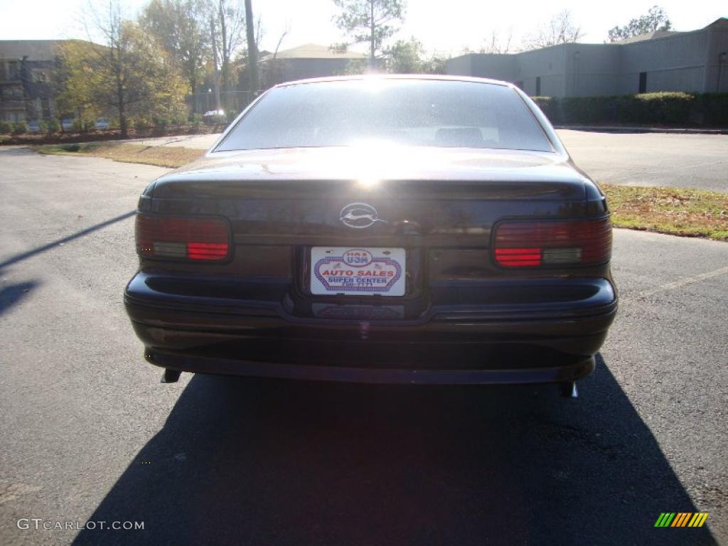 1996 Impala SS - Dark Cherry Metallic / Gray photo #10