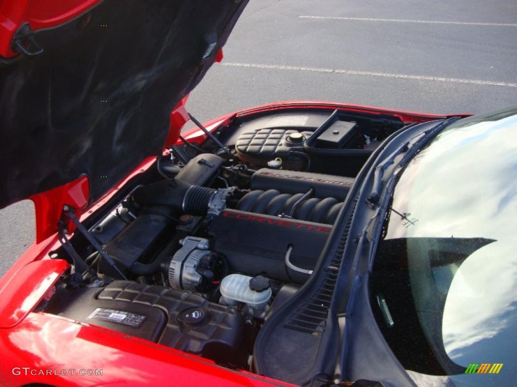 2002 Chevrolet Corvette Coupe 5.7 Liter OHV 16 Valve LS1 V8 Engine Photo #41699700