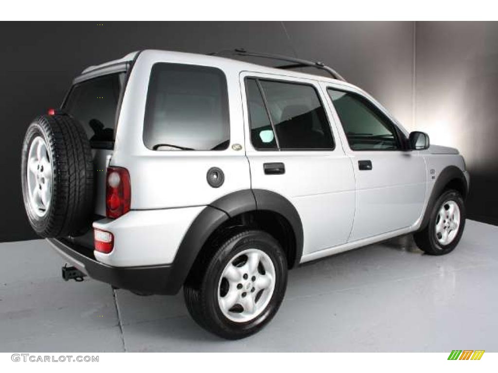 2004 Freelander SE - Zambezi Silver Metallic / Black photo #18