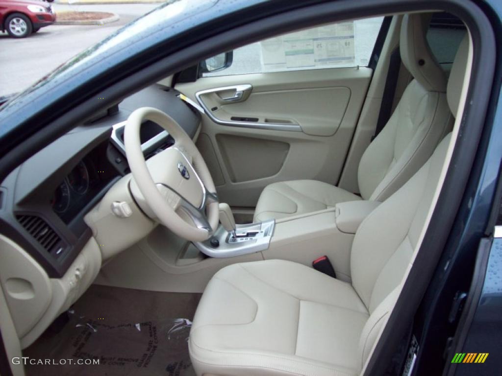 Sandstone Beige Interior 2011 Volvo XC60 3.2 Photo #41701986
