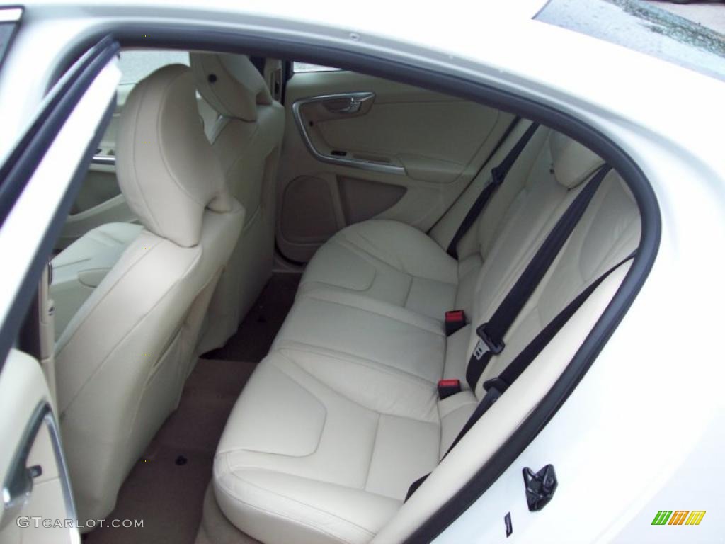 Soft Beige/Sandstone Interior 2011 Volvo S60 T6 AWD Photo #41702246